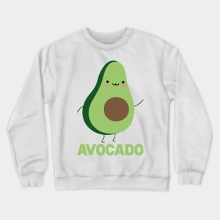 Avocado And Toast Matching Couple Crewneck Sweatshirt